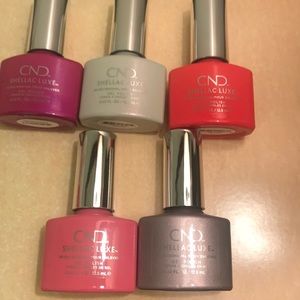 CND SHELLAC LUXE GEL POLISH